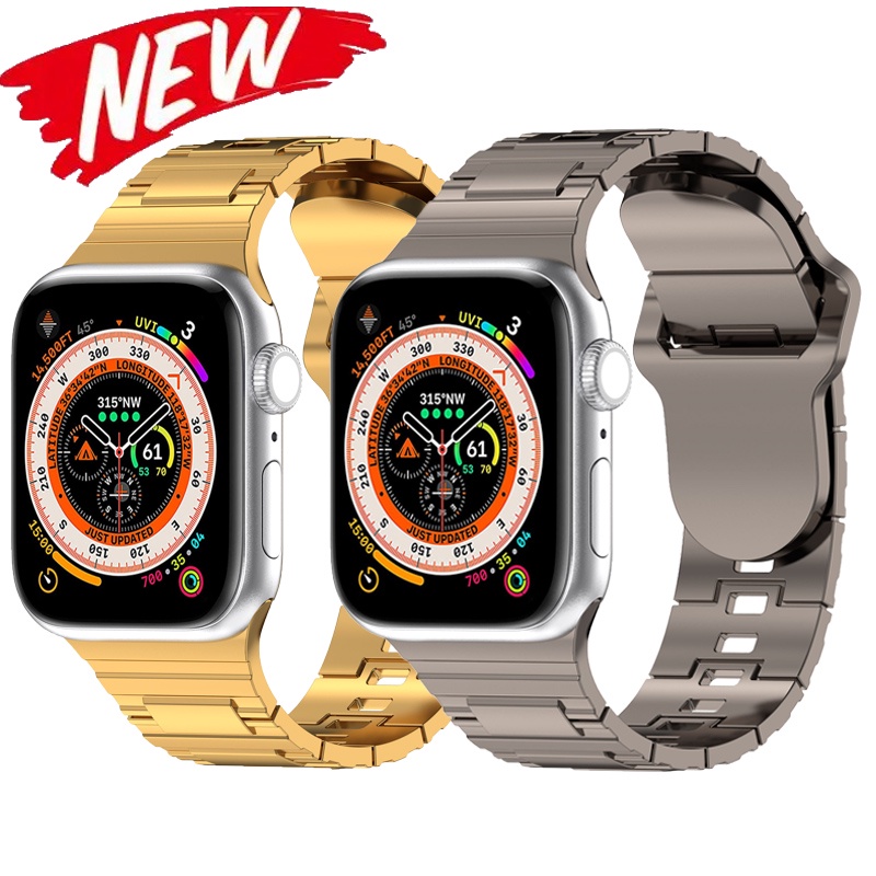 Correa De Reloj De Armadura Ultra 49mm Para iwatch SERIES10 42mm 46mm SE 9 8 7 6 5 45mm 41mm TPU Imitacion Metal 44mm 40mm Banda Shopee Colombia