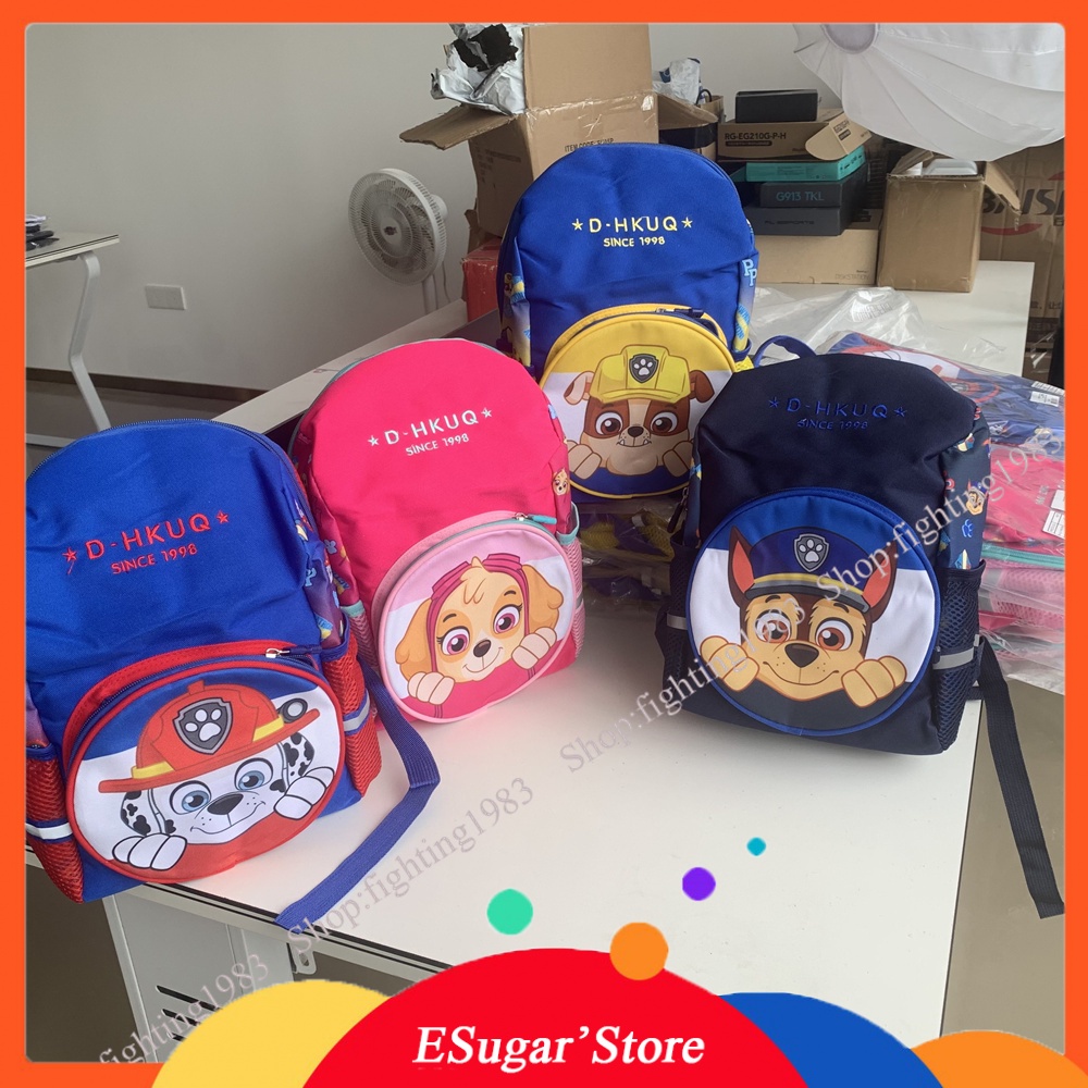 Paw Patrol Zainetto | Chase Rubble Marshall Zaini Ragazzo | Zaino Scuola Per Bambini - Foto 12