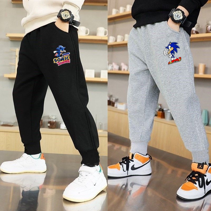 Sonic The Hedgehog Joggers Pantalones Ni os Ni a Cartoon