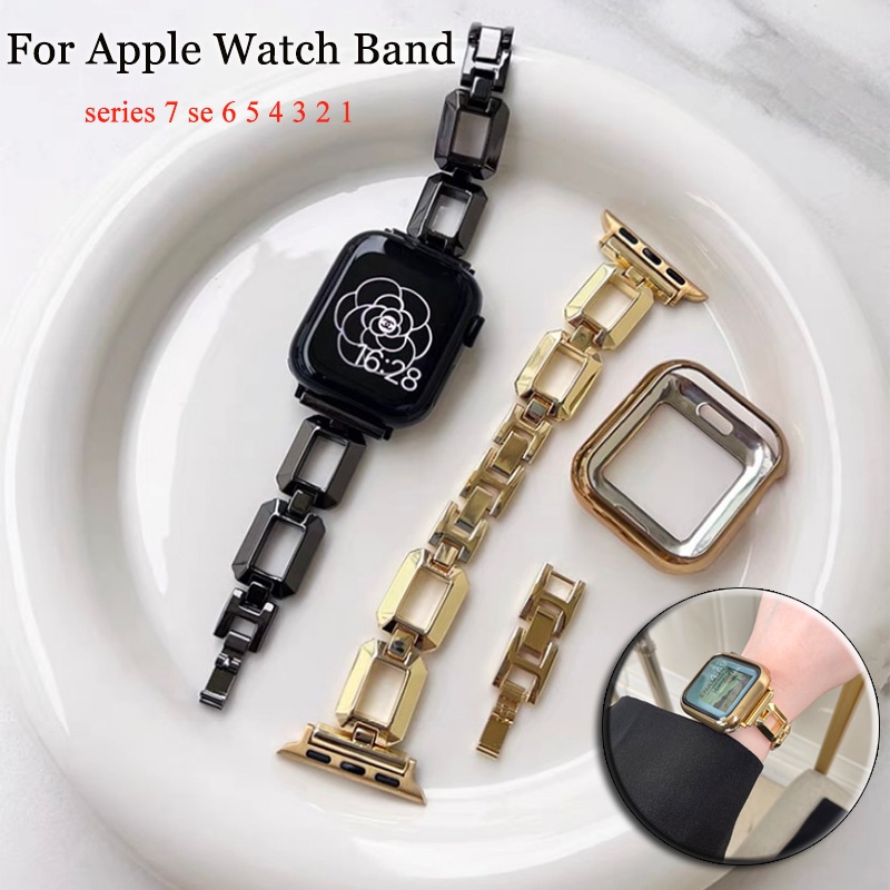 Correa iWatch lujo para 38mm / 40mm - Metal Pulsera