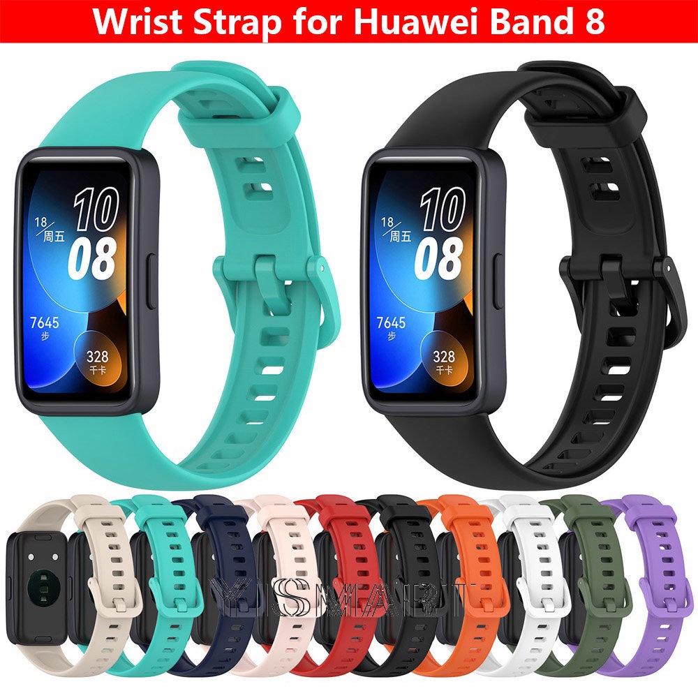 Correa De Silicona Para HUAWEI Band 8 Accesorios De Pulsera