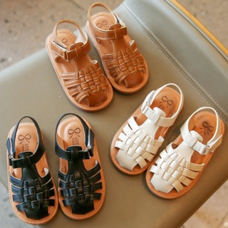 Sandalias tejidas discount para niñas grandes