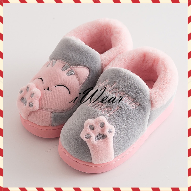 Zapatillas De Estar Por Casa Para Niña LACOFIA - Pantuflas De Peluche Suave Con Suela Antideslizante, Diseño De Unicornio - Cálidas Y Cómodas