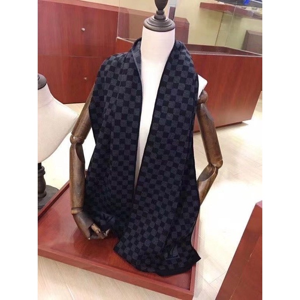 Louis Vuitton bufanda de lana de cachemira Universal para hombres