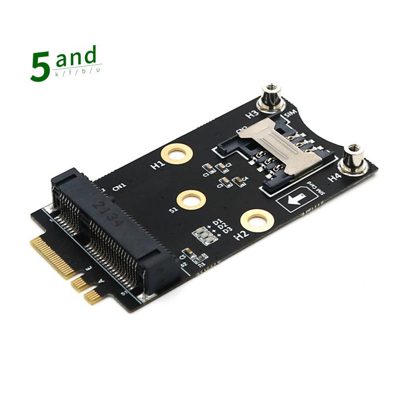 Adaptador Mini PCI-E a USB con ranura para tarjeta SIM Módulo de WWAN/LTE