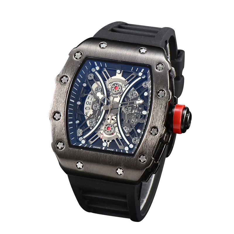 Reloj hombres 2024 de negro replica