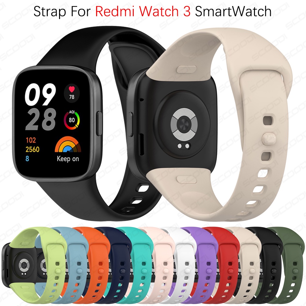 Correa de repuesto para XiaoMi Mi Watch Lite, correa de silicona para reloj  inteligente, pulsera