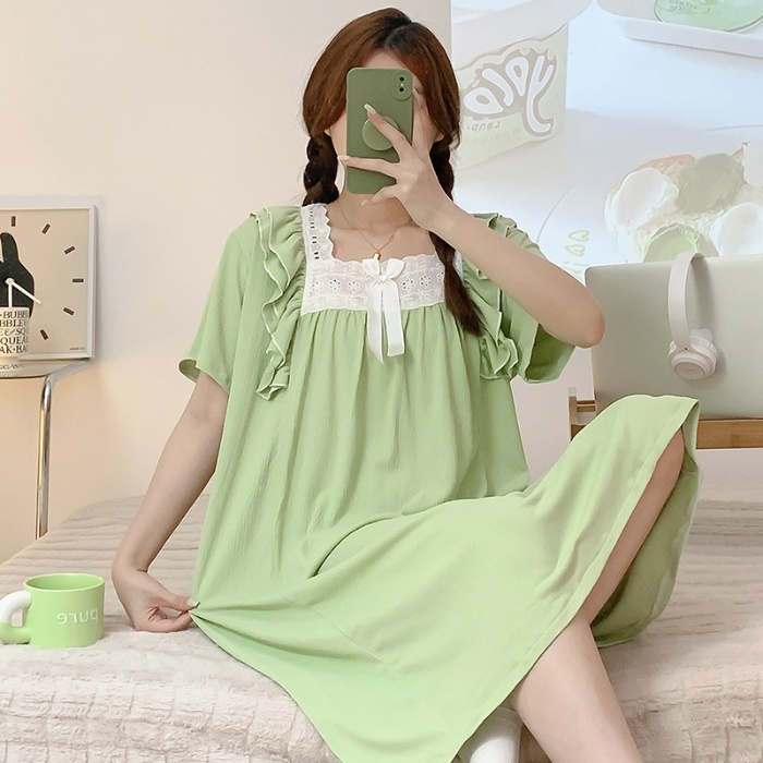 Pijamas Tallas Grandes Mujer Pijama Largo De Algodón Para Mujer