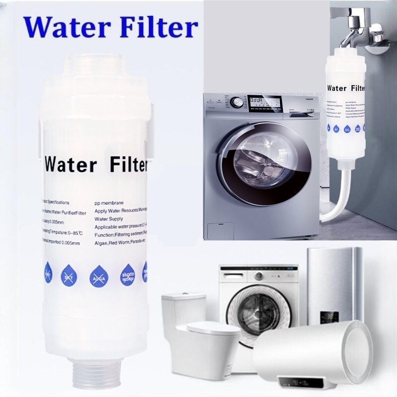 Kits de purificador de salida de agua, filtro Universal de grifo para  cocina, baño, ducha, filtro doméstico, algodón PP, alta densidad, práctica