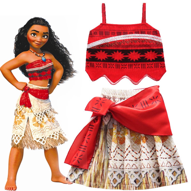 Vestidos de 2024 moana para niñas