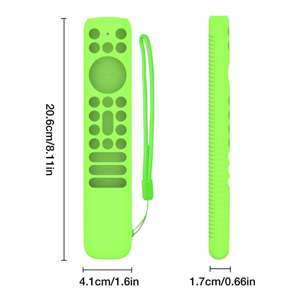 Funda De Silicona Antideslizante Para Control Remoto De Sky Q TV (negra