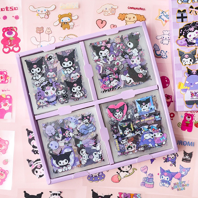 100 Piezas Por Caja Patrón De Dibujos Animados Japoneses Sanrio Kuromi ...