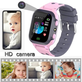  Reloj inteligente 4G para niños con tarjeta SIM, reloj  inteligente de teléfono para niños, rastreador GPS, llamadas, chat de voz y  video, alarma, podómetro, cámara, SOS, pantalla táctil, reloj de pulsera