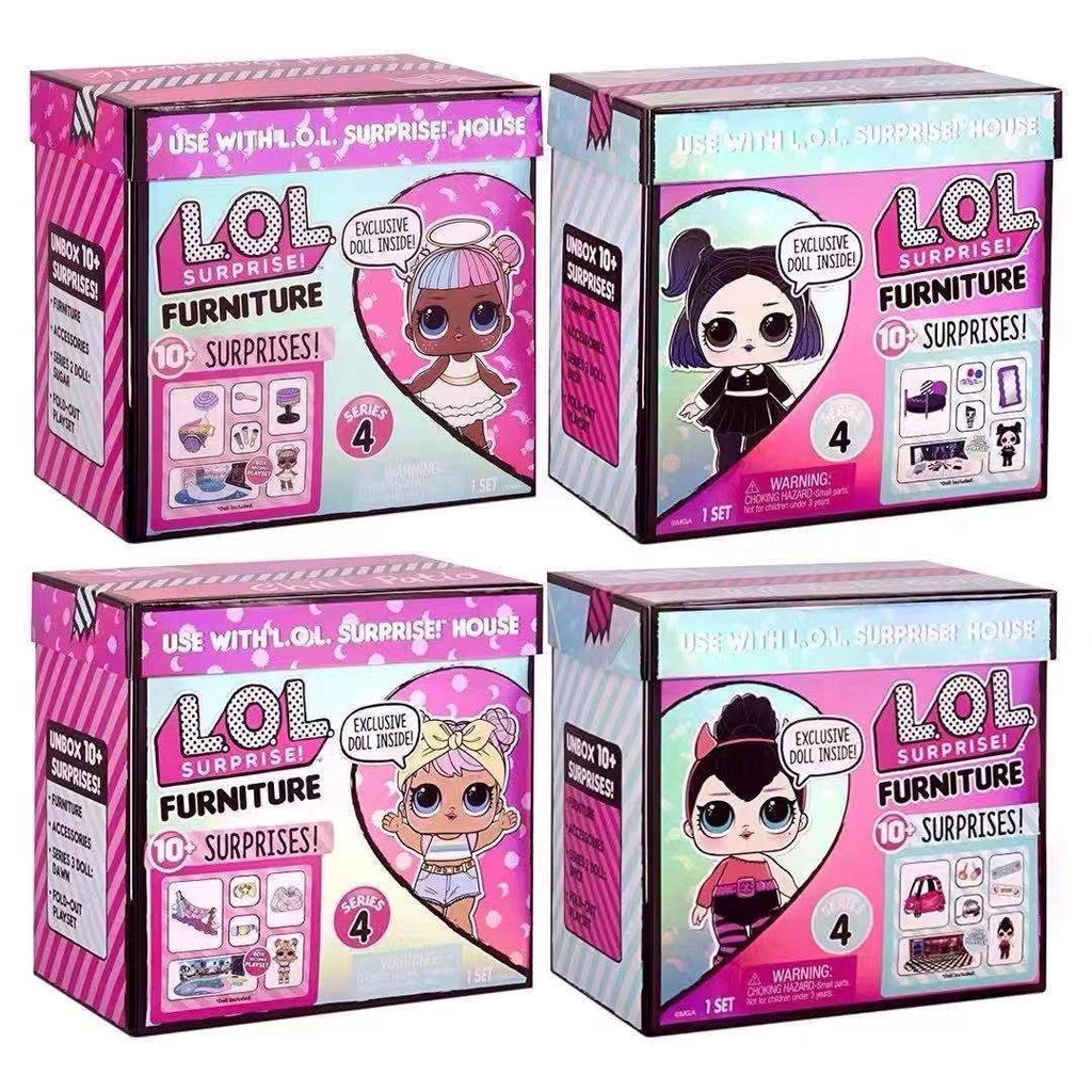 LOL Surprise Conjunto De Muebles De Munecas Sorpresa Temporada 3 Juguetes De La Escena Familiar Serie Para Ninas Shopee Colombia