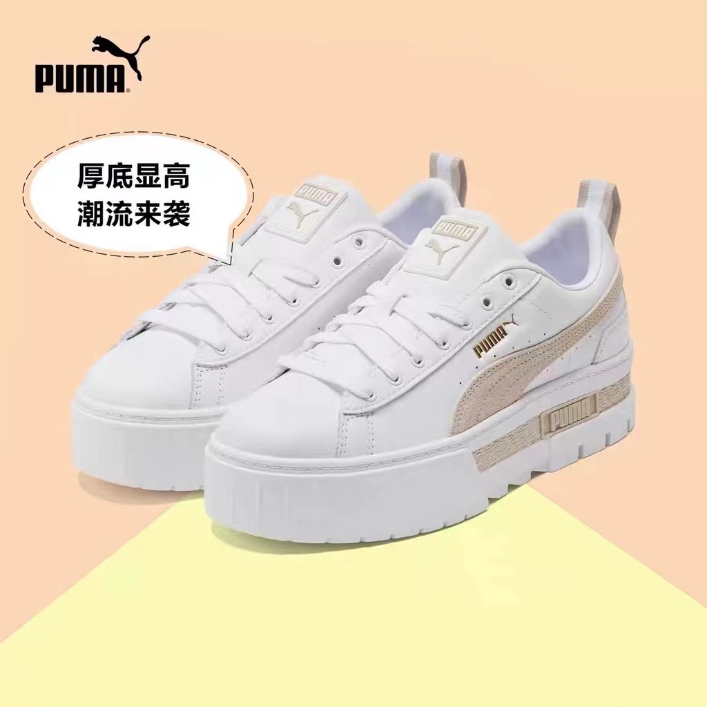 Tenis blancos cheap puma para mujer