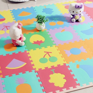 Alfombra de rompecabezas de 2,5 cm de grosor para bebé, alfombrilla de  juego para niños