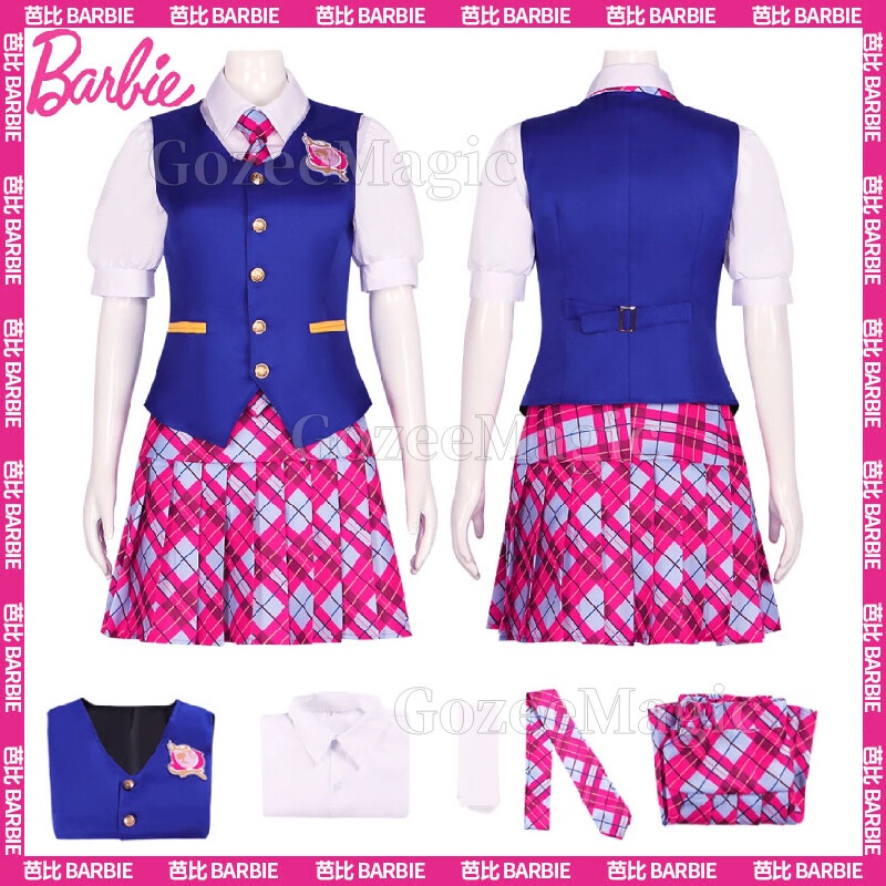 Traje de falda para mujer, uniforme de colegiala, disfraz de anime para  juego de roles (color rosa, tamaño: grande)