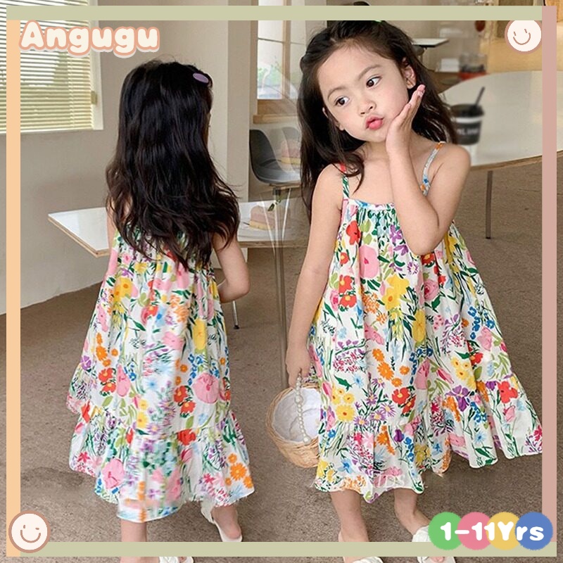 Vestido De Fiesta Niña 1-2 Años - Tul Con Flores, Tirantes Ajustables, Incluye Diadema, Color Rosa