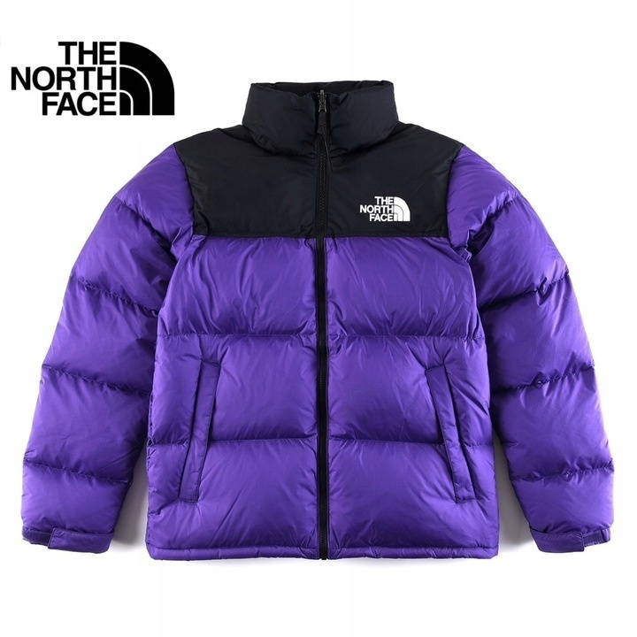 The North Face 1996 Chaqueta De Plum n Negra Morada Monta a Nevada