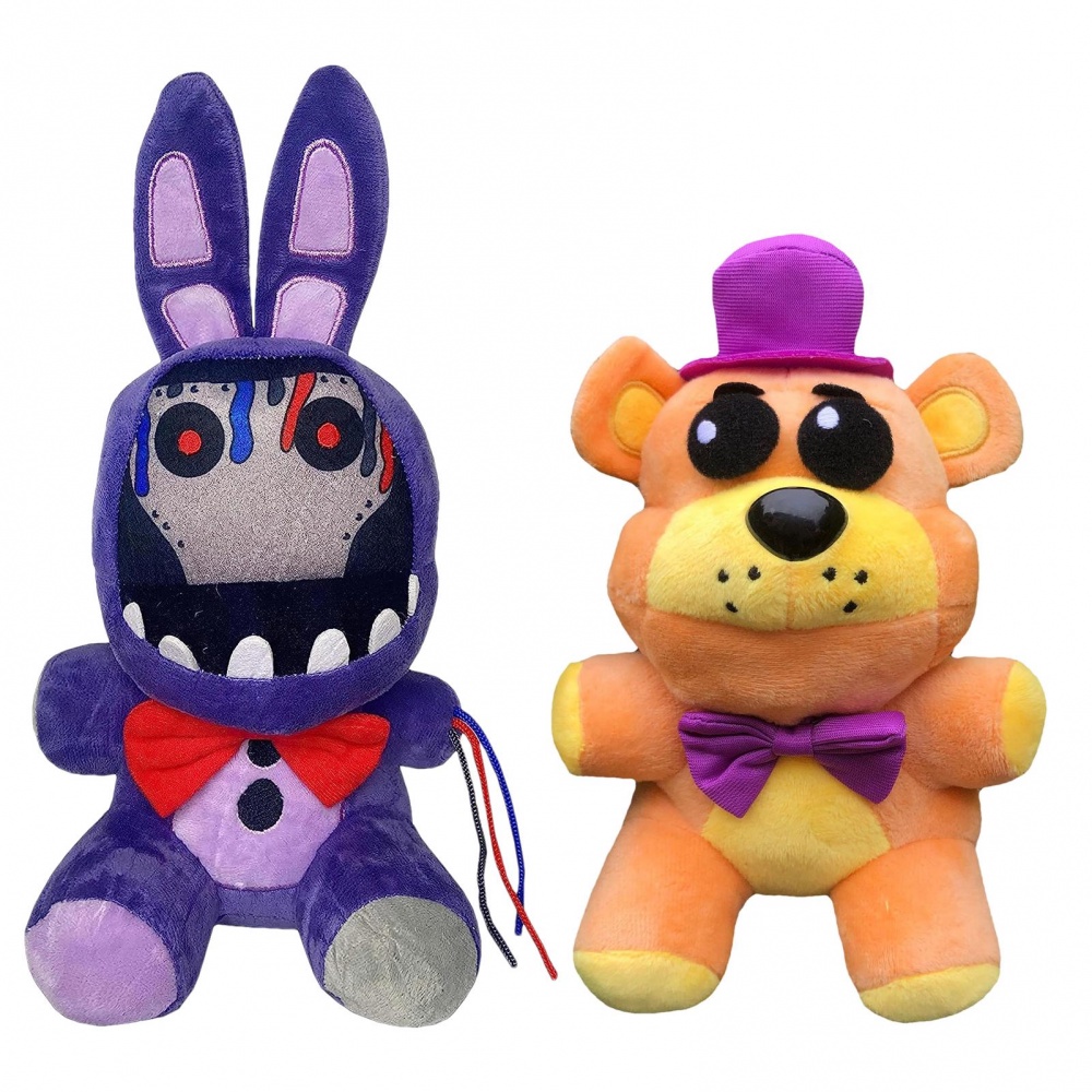 FNAF Seguridad Brecha Juguetes De Peluche Juego De Dibujos Animados Muñecos  Freddy Bonnie Regalo Para Los Niños Y Aficionados Al | Shopee Colombia