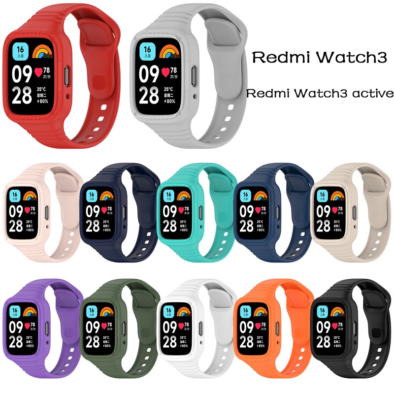 6 Cinturini Sostitutivi Per Xiaomi Redmi Watch 3 Active | Bracciali Sportivi In TPU Morbidi E Regolabili - Foto 6
