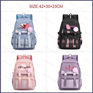 Mochila Escolar Mochilas De Lujo De La Escuela Secundaria Bolsas Preppy  Púrpura Para Adolescente Chica Lindo Viaje