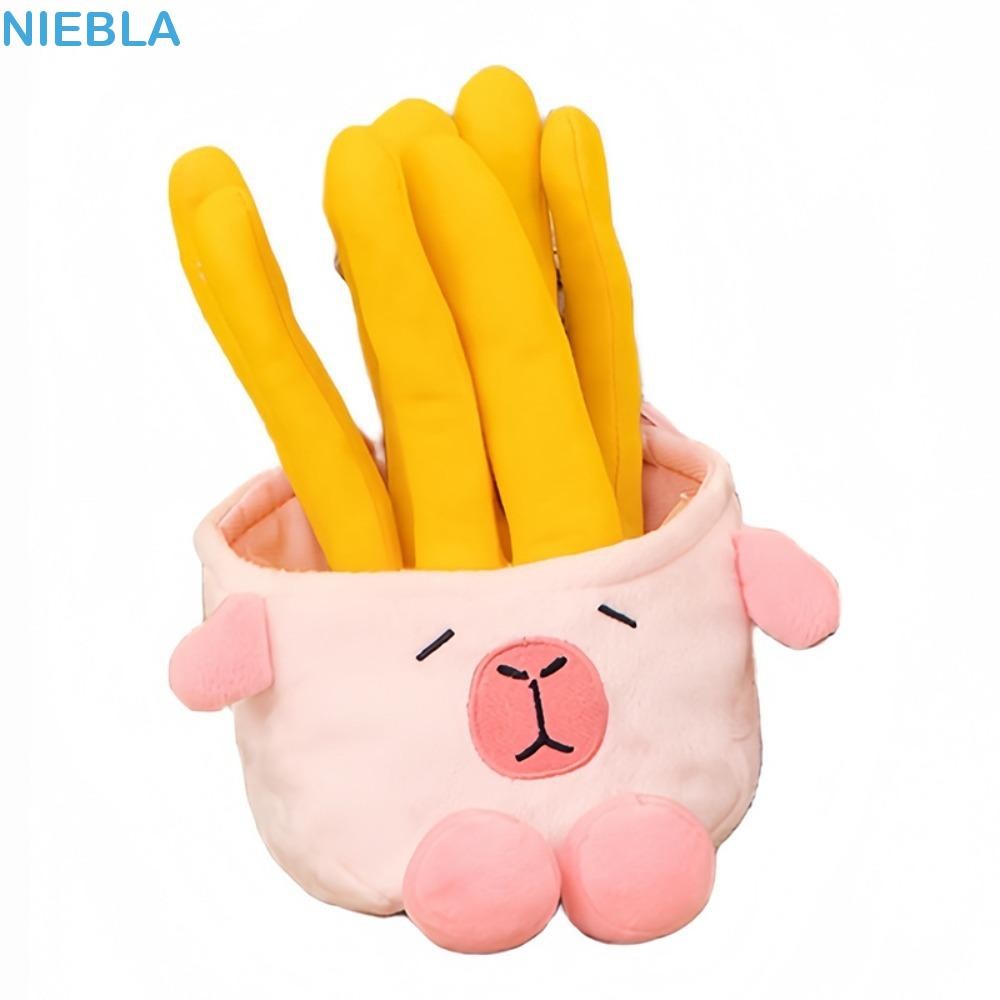 Peluche De Capibara Suave Con Accesorios – Cojín Decorativo Para Niñas, Niños Y Hogar, Tallas S/M/L