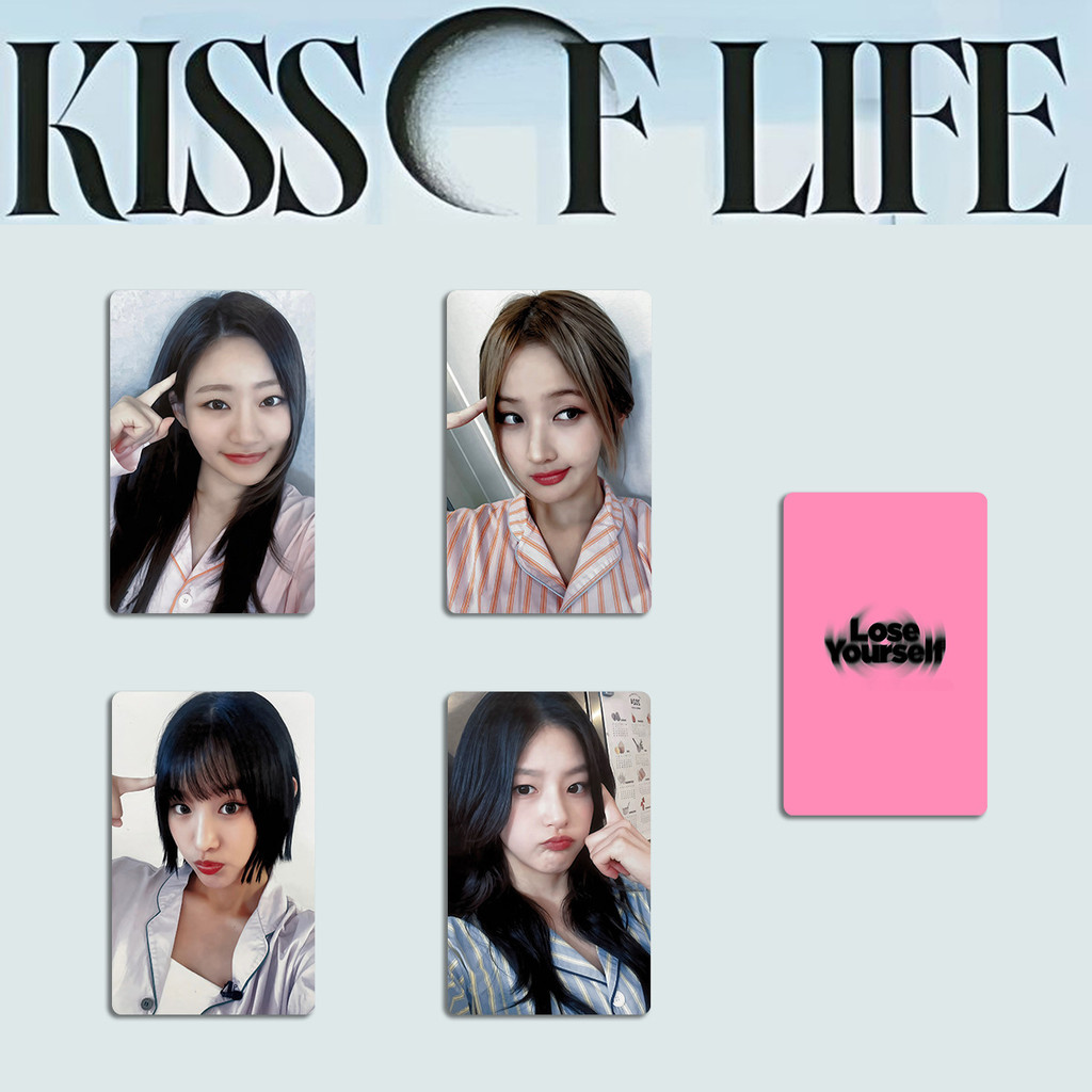 4-6pcs/set KISS OF LIFE KIOF Photocards Perderse Midas Toque Lomo ...