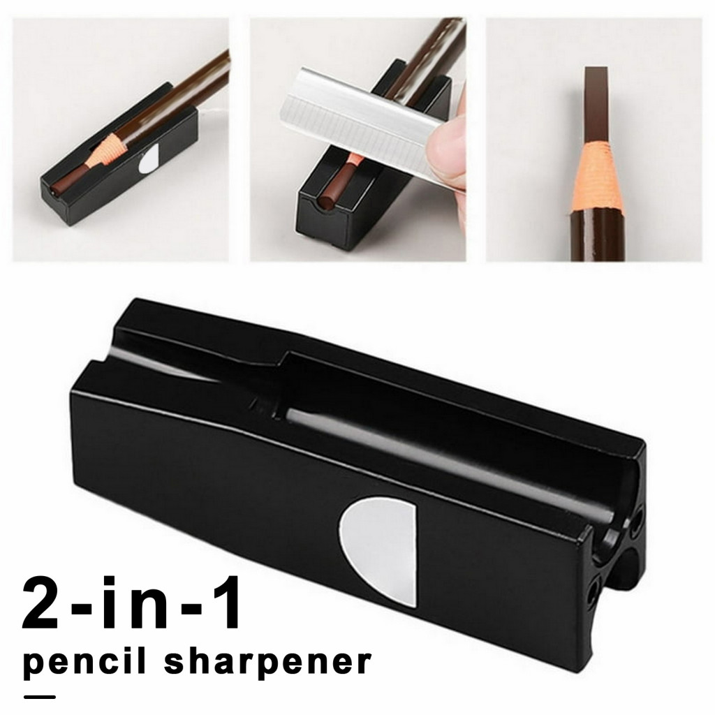 Sharpening Aid for Eyebrow Pencil 2-in-1 Micro Sharpener for Perfect ...