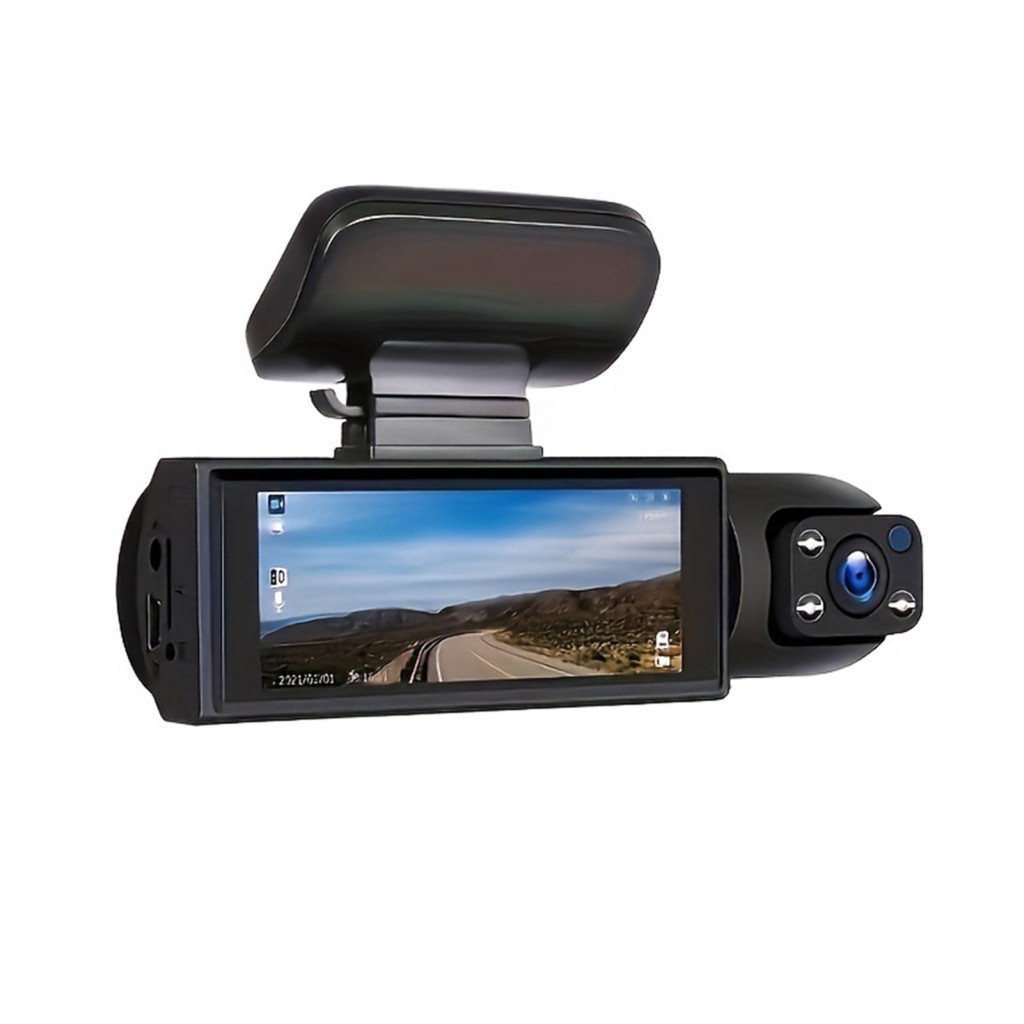 1080p Fhd-compatible Dash Cam Night Vision Car Driving Recorder Dual ...