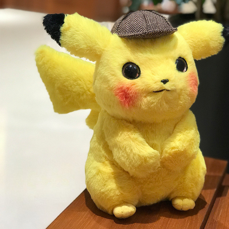 Gran Detective Pikachu Peluche Juego De La Película De La Versión De La ...