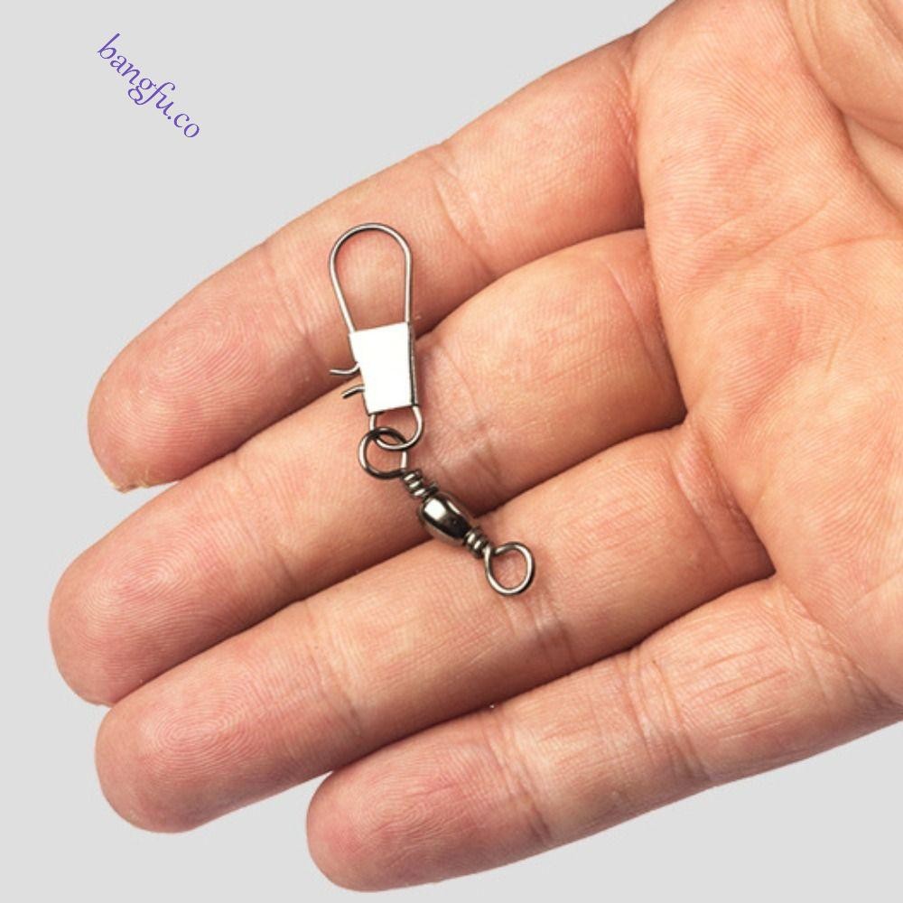 Conector Giratorio Snap De Acero Inoxidable 20PCS Anillo Redondo De Succión Para Pesca Y Seis De
