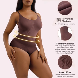 2 piezas de cintura alta para mujer, faja moldeadora para el cuerpo, faja y  control de abdomen sin rastro, color de piel, talla M