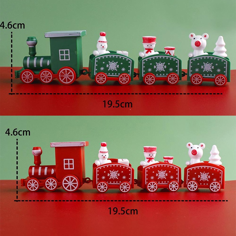 Juego de tren eléctrico realista de Navidad, fácil de instalar y seguro para regalo de niños y decoración de árbol de Navidad para el hogar y fitas - AliExprs 15