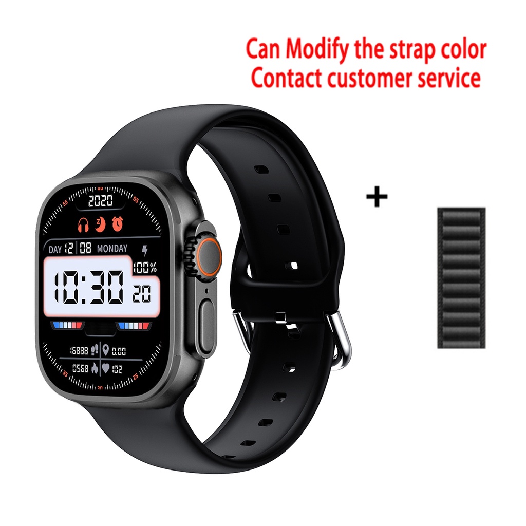 Q8 Ultra Smart Watch 49mm 2.01inch Pantalla Tactil DIY Dial Imagen Hombres Mujeres Pulseras Inteligentes Carga Inalambrica Diente Azul Llamada Reloj Q8Ultra Q9 Q9ultra Shopee Colombia