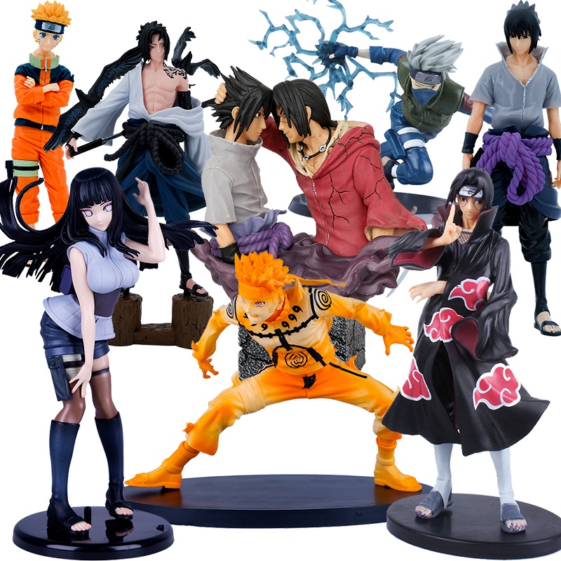 Hokage Anime Figura De Acción Naruto Hinata Kakashi Gaara Haruno Uchiha Itachi Sasuke Pvc 3973