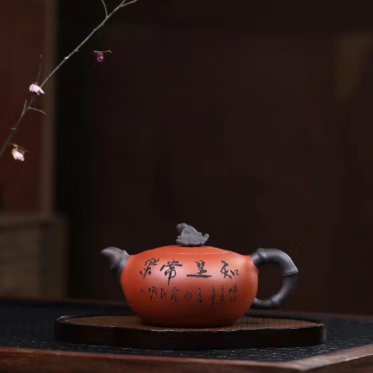 Tetera de cerámica de ágata para té, tetera de Yixing, tetera