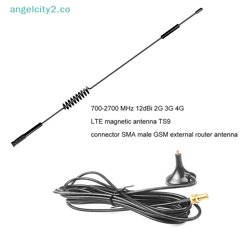 Antena 4G LTE TS9 antena exterior 3G 4G antena externa 10-12DBi con doble  SMA