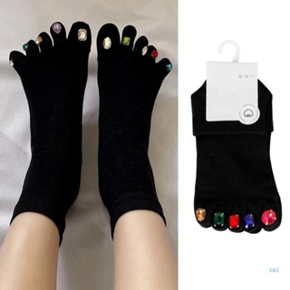 Calcetines de Yoga antideslizantes con agarre, calcetines de entrenamiento  para Pilates, Barre, Ballet, Bikram, zapatos con empuñaduras, 1 par -  AliExpress