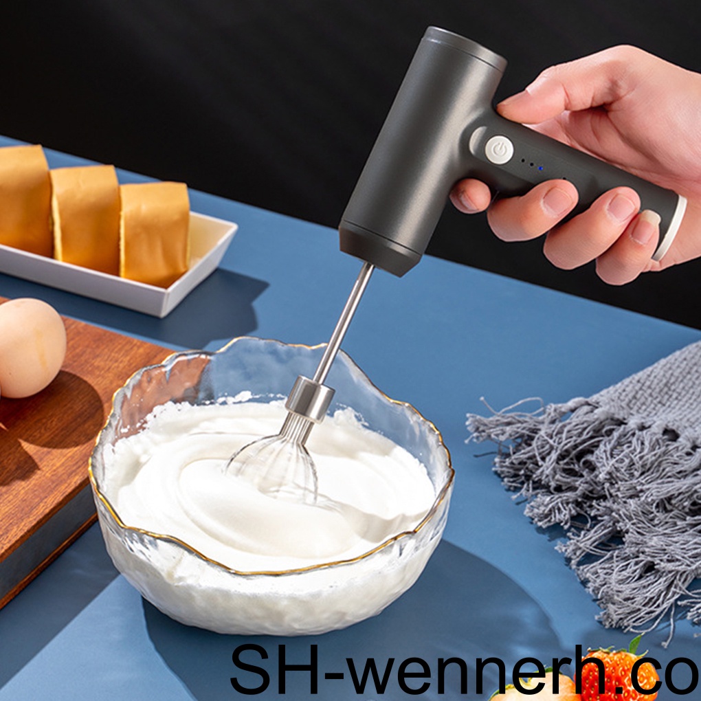 Espumador de leche eléctrico, mezclador de espuma, varita de espuma de  café, USB 3 en 1, portátil, recargable, de mano, alta velocidad de huevo