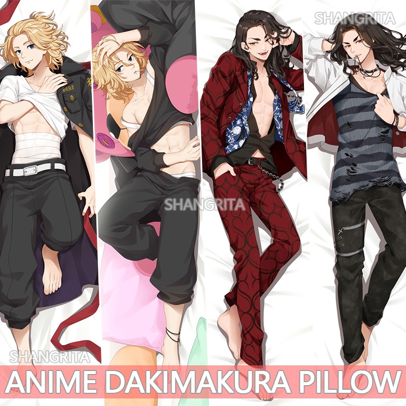 Dakimakura Funda De Almohada Tokio Revengers Mikey Baji Keisuke Tanbi ...