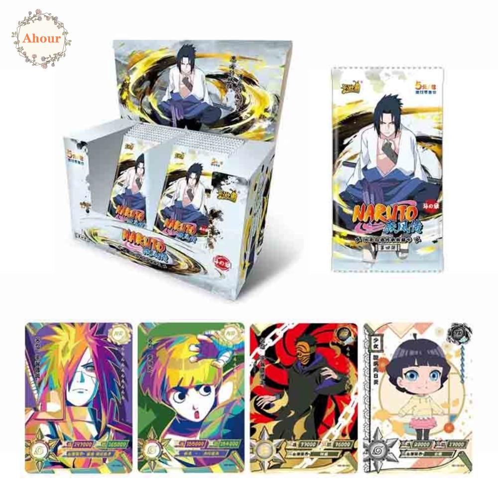 AHOUR1 Original Naruto Tarjetas De Dibujos Animados Anime Kawaii Colección  Cartas Raras Personajes Clásicos Juego Componente Flash Juguetes Animación  | Shopee Colombia