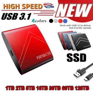 Disco duro externo de alta velocidad, memoria de 500GB, 1TB, 2TB, tipo C,  USB 3,0, 1TB, SSD portátil, almacenamiento externo para  portátiles/Mac/escritorio - AliExpress