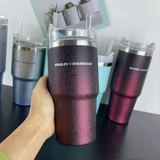 Vaso Tipo Starbucks 1L de viaje con aislamiento para exterior Colores Matte