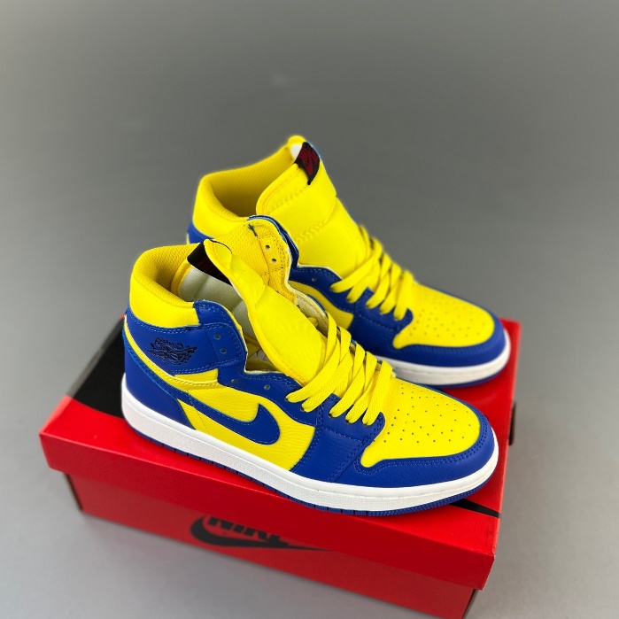 Jordan azul con amarillo online