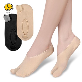 Calcetines separadores de dedos, 3 pares de calcetines de alineación de  pies Yoga GYM Masaje Calcetines sin dedos Alivio del dolor Mejora la