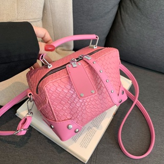 Bolso tipo cubo con lentejuelas a la moda para mujer, bolso de mano para  mujer, bolso