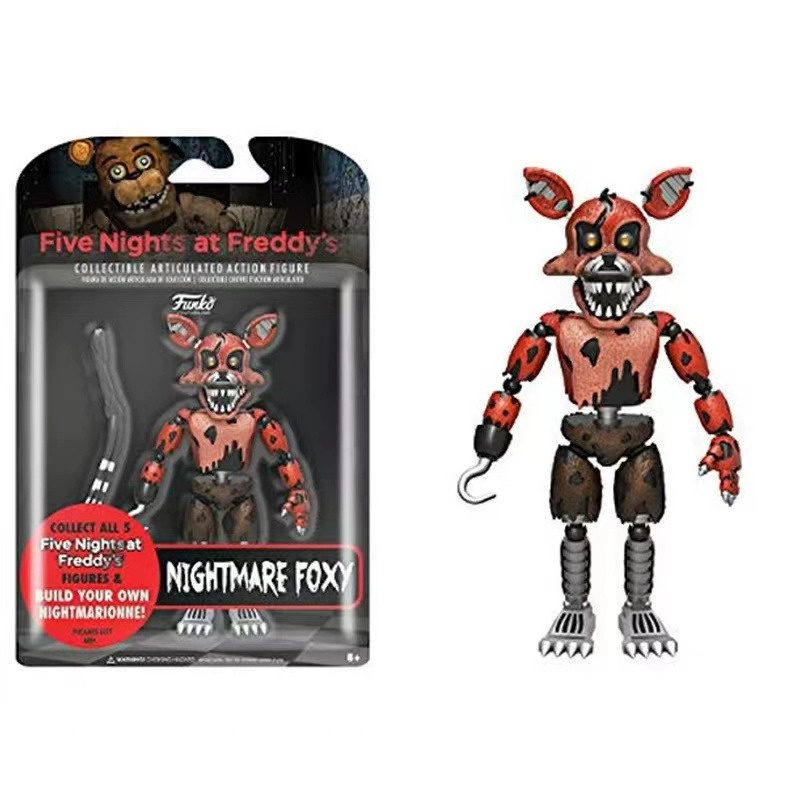 4 Piezas Funko FNAF Juguetes FIVE NIGHTS AT FREDDY S Figura De Accion BONNIE FOXY CHICA Modelo