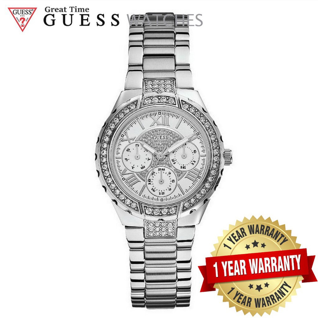 8jrt Guess Watch W0111l1 Guess Long Live Multi Function Women s