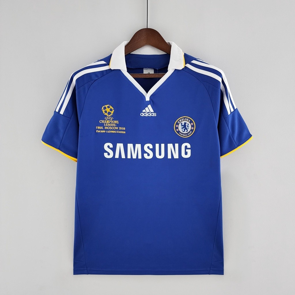 Chelsea 08 09 UCL FINAL De Casa Retro Camiseta De Futbol DROGBA Shopee Colombia